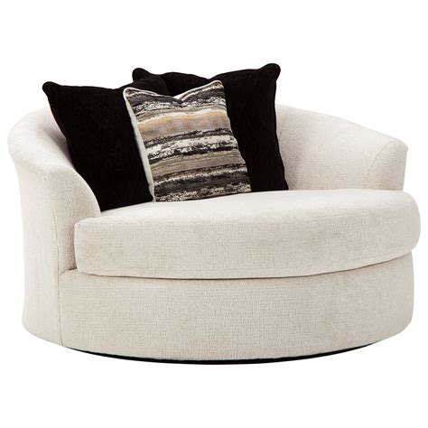 circular oversized chair